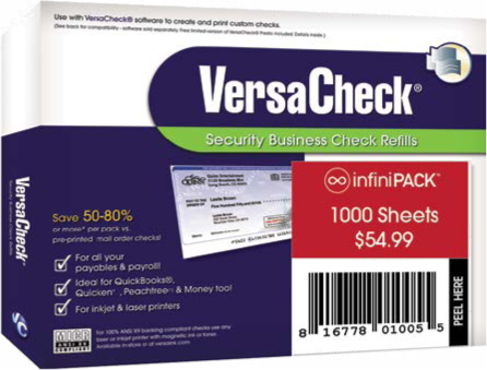 VersaCheck InfiniPACK